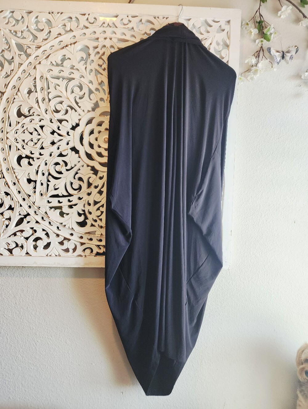 ALEMBIKA DESIGNED BY HAGAR ALEMBIK SAVOIR MAXI WOMENS BLACK DRESS SIZE 6 - Picture 16 of 16